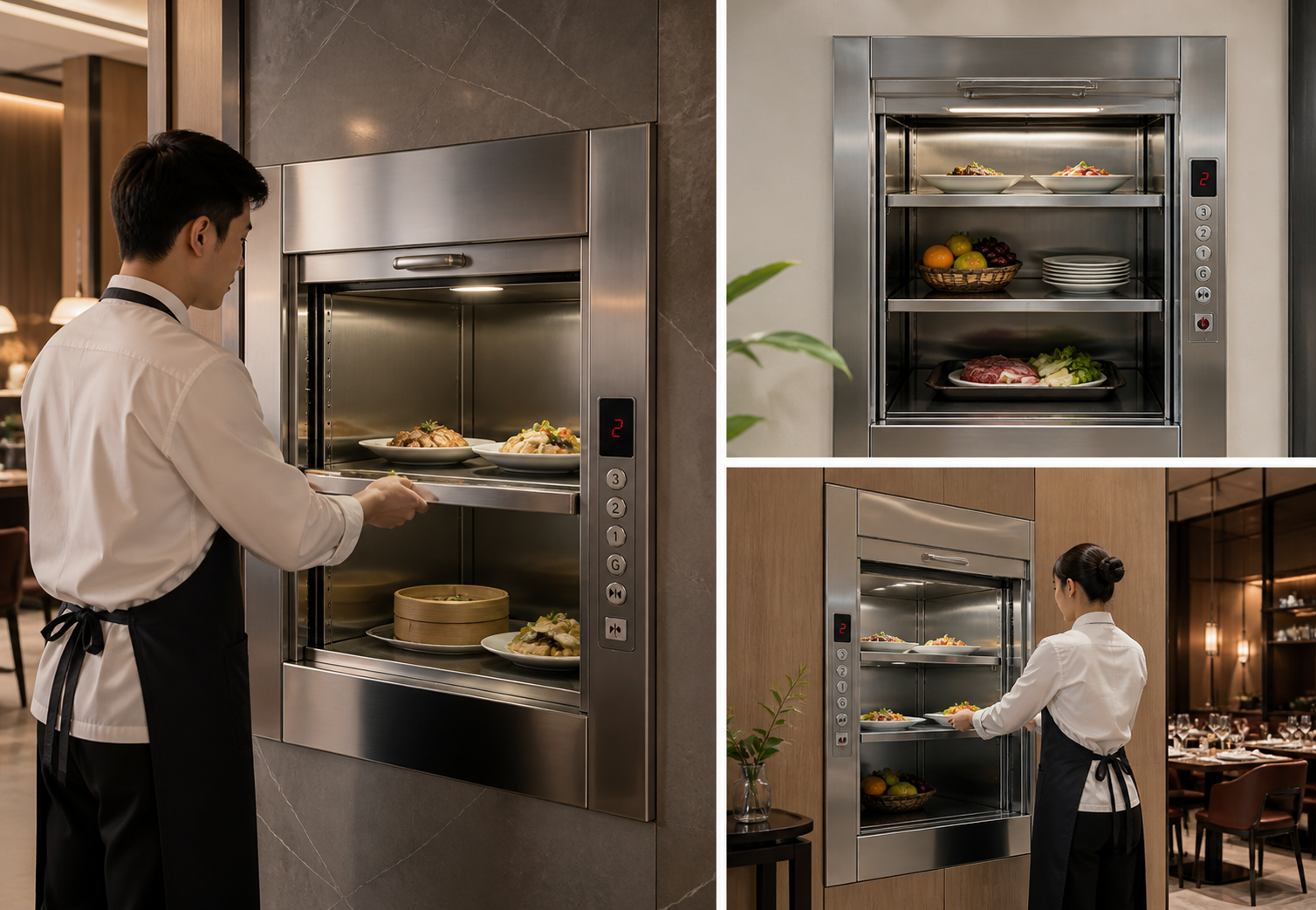 Thang máy tải thực phẩm